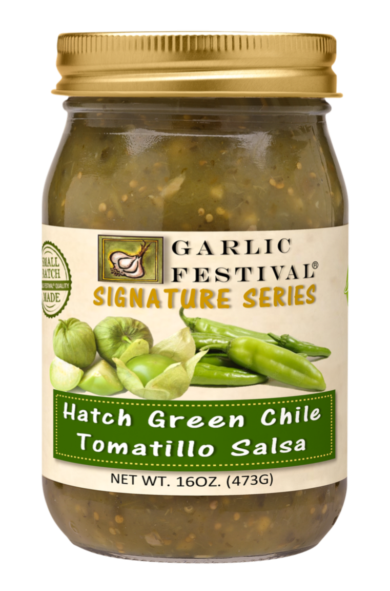 Hatch Green Chile &amp; Tomatillo Salsa