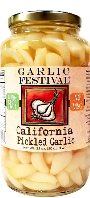 California Pickled Garlic 32oz