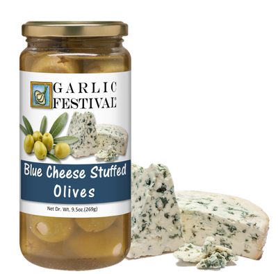 Blue Cheese Garlic Stuffed Olives