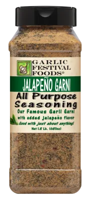 Jalapeno Garli Garni Seasoning Grande