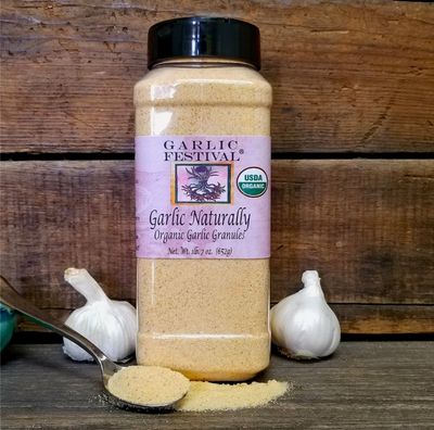 Garlic Naturally Roasted Garlic Granules Grande