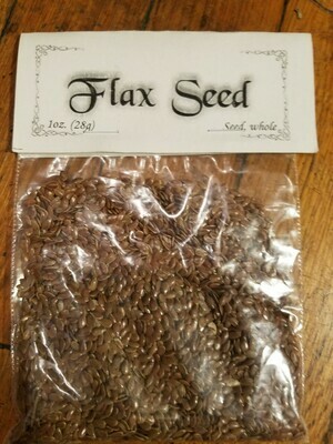 Herb- Flax Seed -1oz  Bag