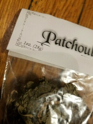 Herb- Dried Patchouli  -1oz  Bag