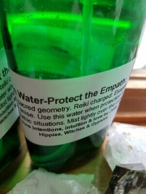 Moon Water -Protect The Empath- One 4 oz bottle