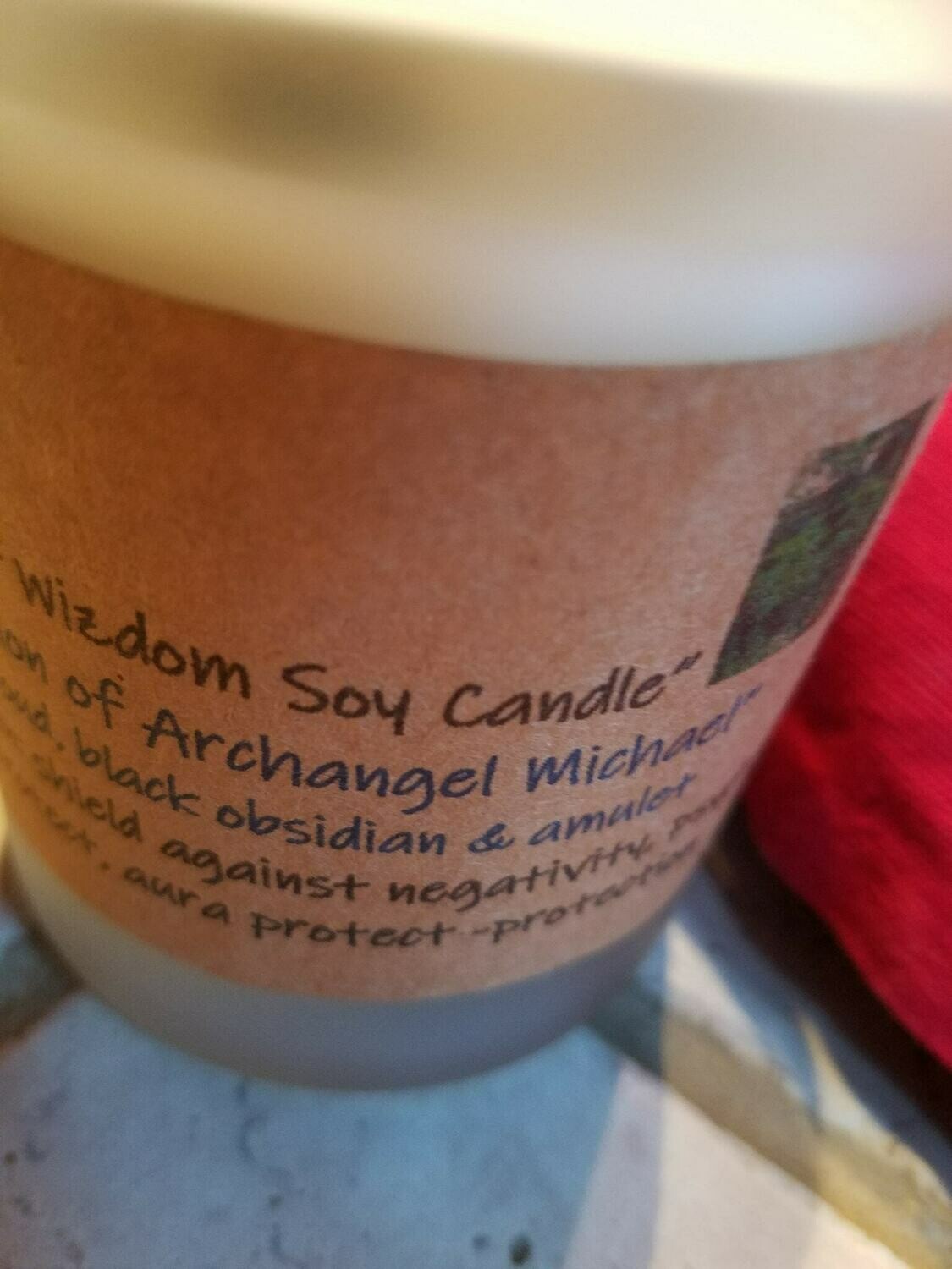 Judy's Soy Candle -Archangel Michael- Tonka & Oud