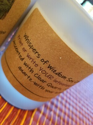 Judy's Soy Candle -Intentions-Unscented