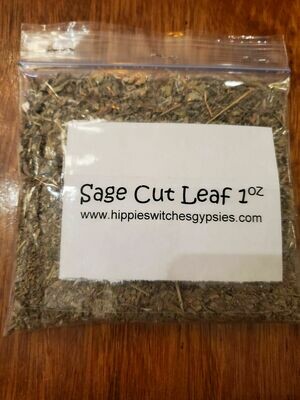 Herb- Dried Cut Sage -1oz  Bag
