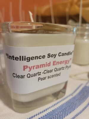 Judy's Soy Candle -"Intelligence" Pyramid