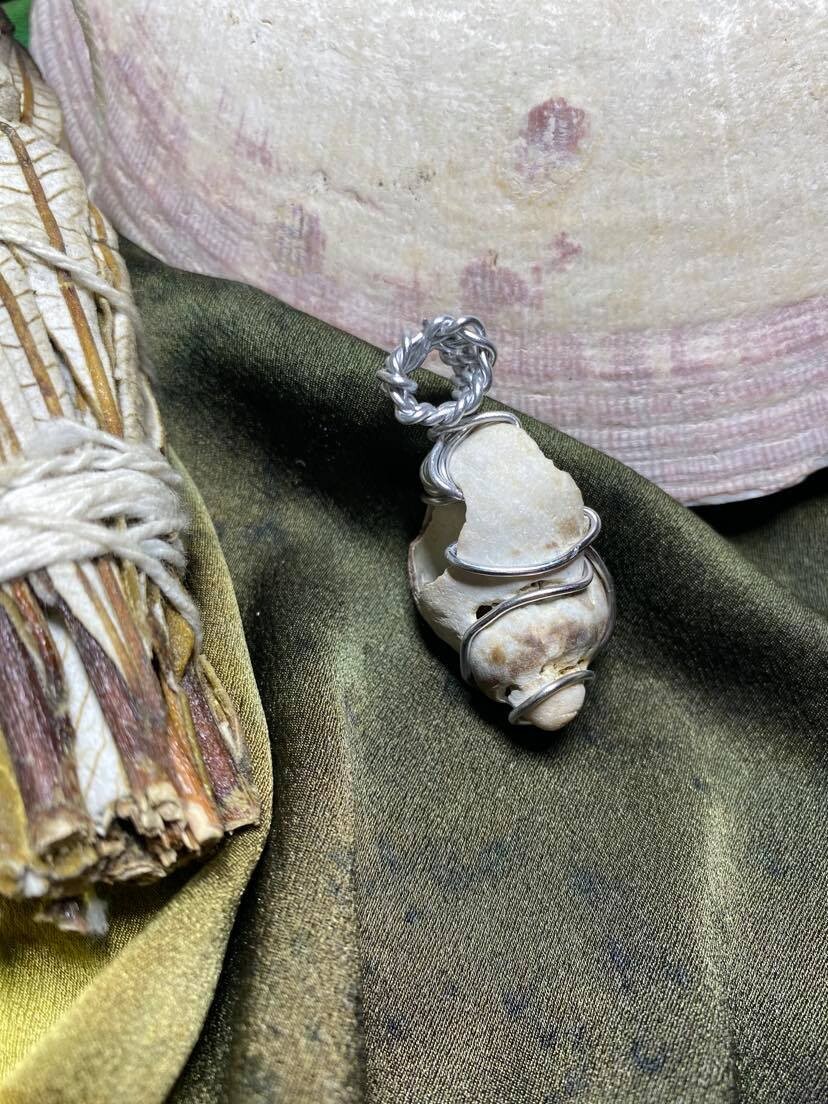 Pendant Newfoundland Seashell-Handmade by Goddess Janelle