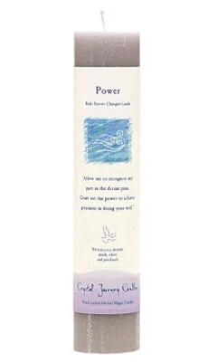 Candle Slim Pillar - Power-Reiki Charged