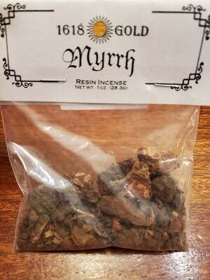 Resin Myrrh -1 (one) oz bag