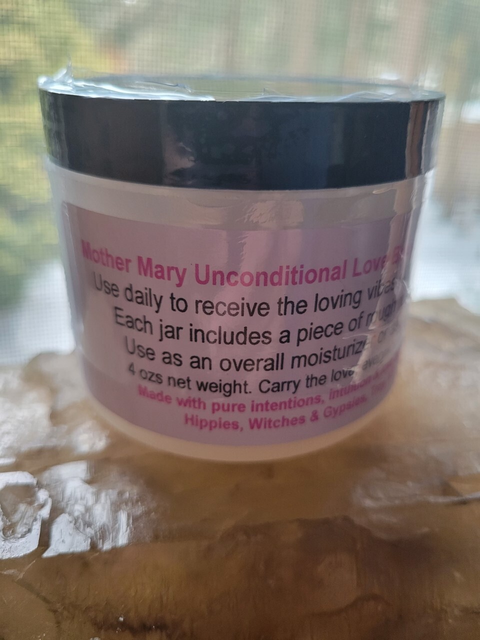 High Vibe Mother Mary Unconditional Love- Body Lotion (4ozs)