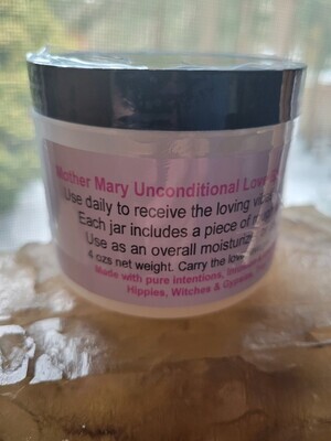 Judy's High Vibe Mother Mary Unconditional Love- Body Lotion (4ozs)