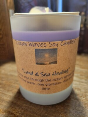 Judy's Soy Candle Ocean Waves- Land & Sea Healing