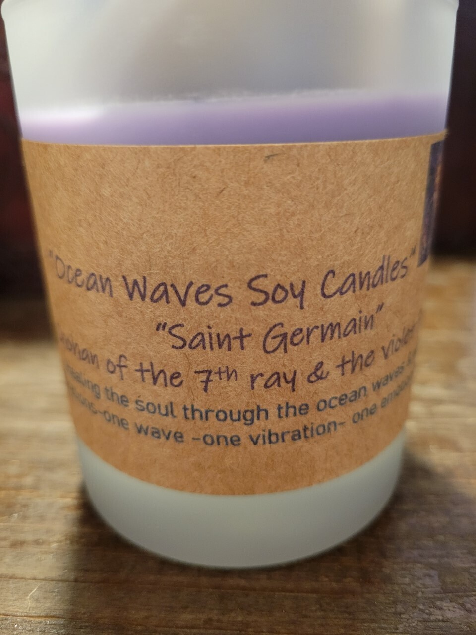 Judy's Soy Candle Ocean Waves- Saint Germain Retiring SALE