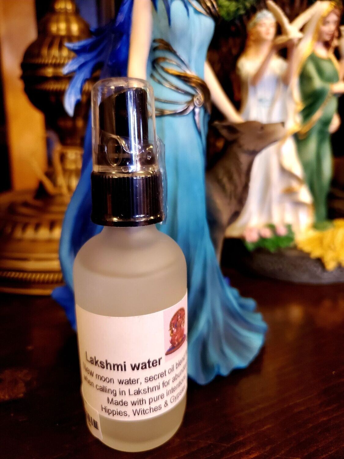 Moon Water-Goddess Lakshmi-2 oz glass bottle