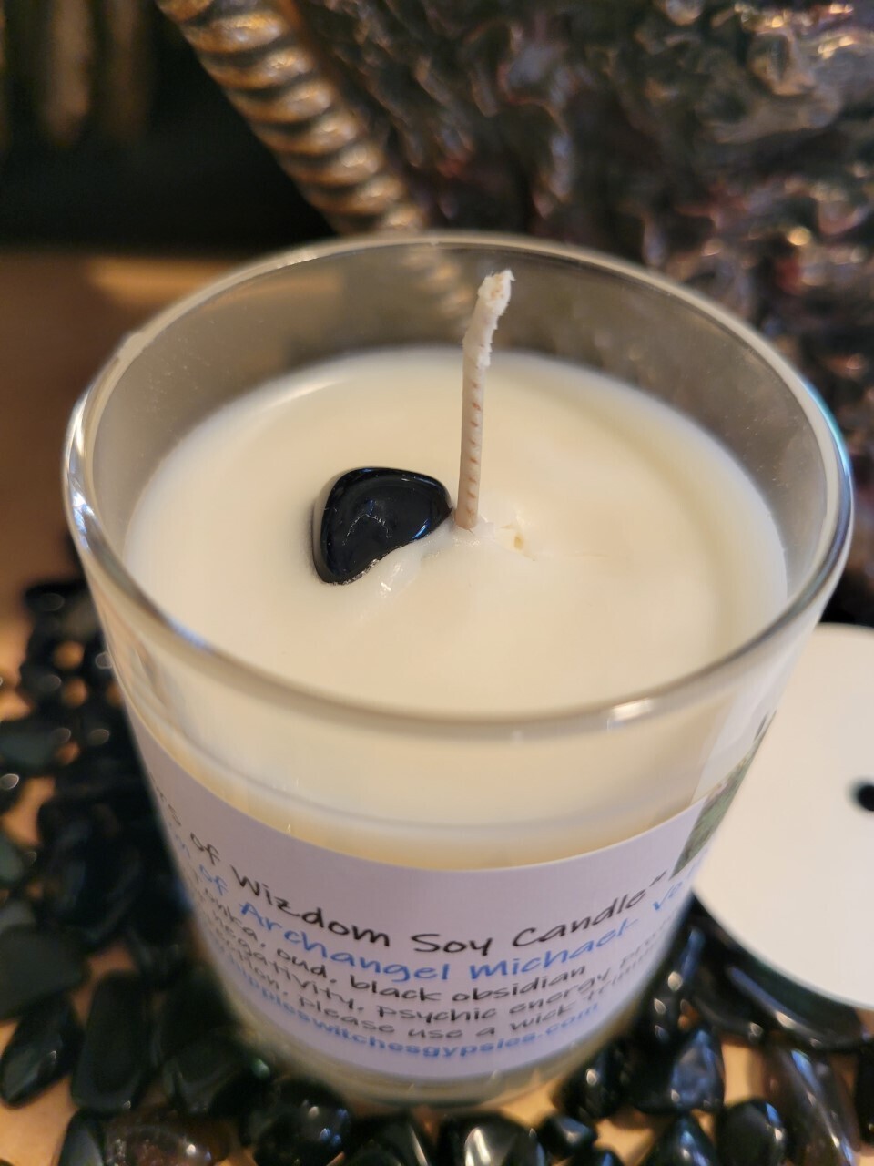 Judy's Soy Candle -VOTIVE SIZE Archangel Michael