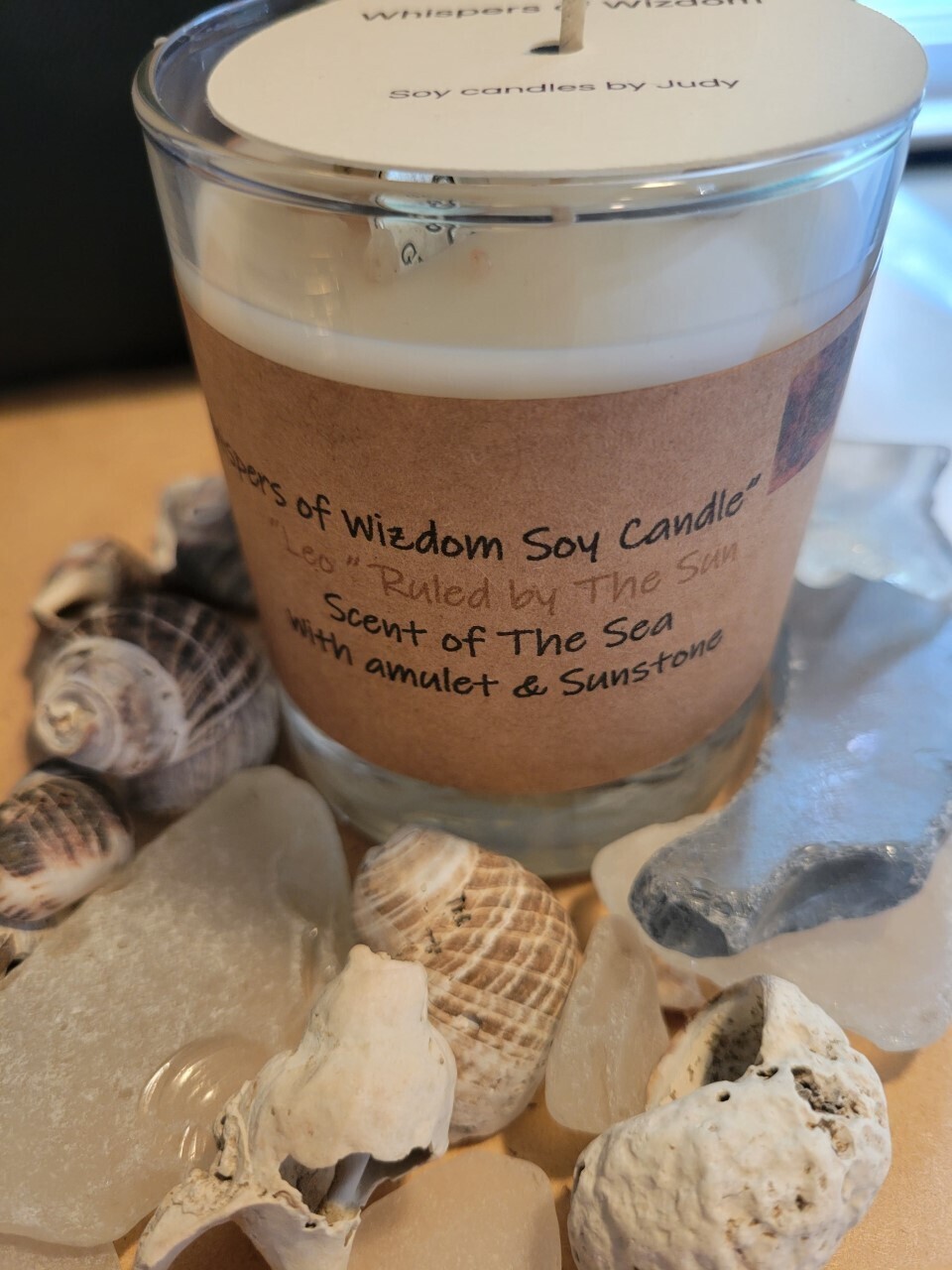 Judy's Soy Candle -Zodiac Leo -Scent of The Sea