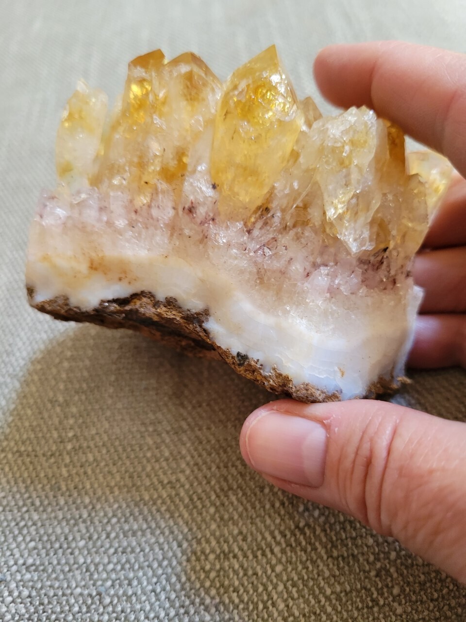 Citrine Point/Chunk Free Standing #1 (Available as of 6/29)
