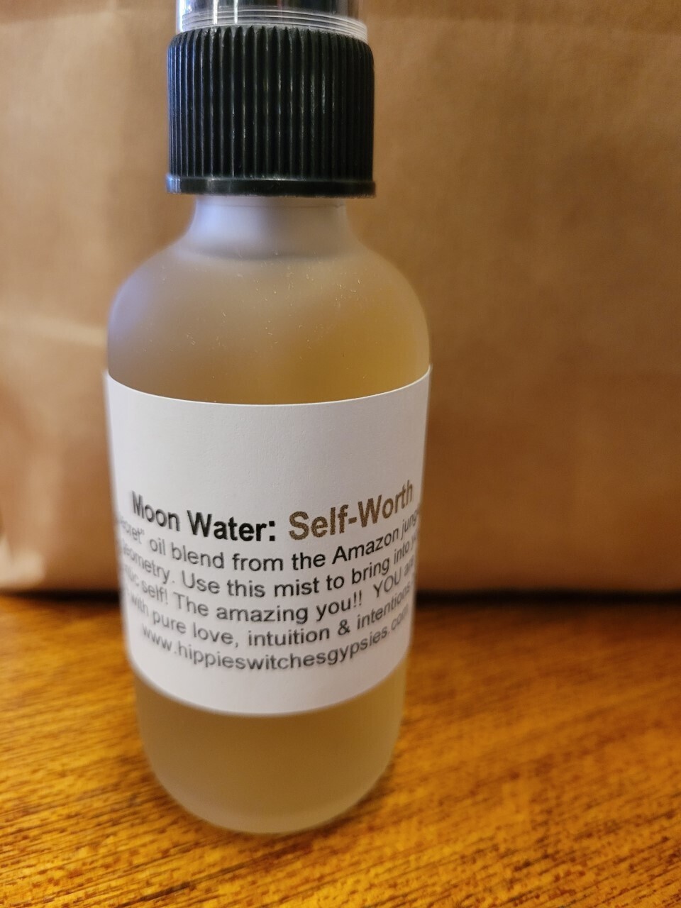 Moon Water-Self Worth (Glass bottle)  - 4oz