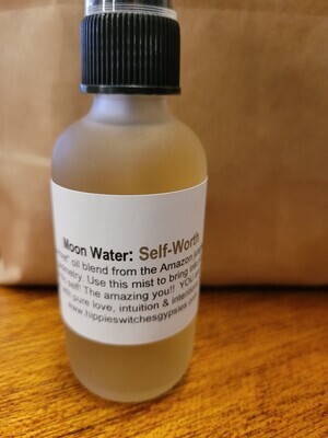 Judy's Moon Water-Self Worth (Glass bottle)  - 4oz