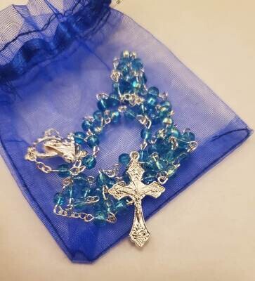 Rosary Light Blue