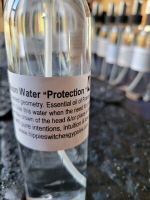 Moon Water- Protection- NEW 8 oz size -(PBA-Free)