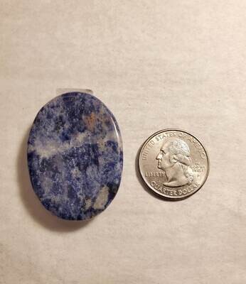 Crystal/Mineral Sodalite Worry Stone