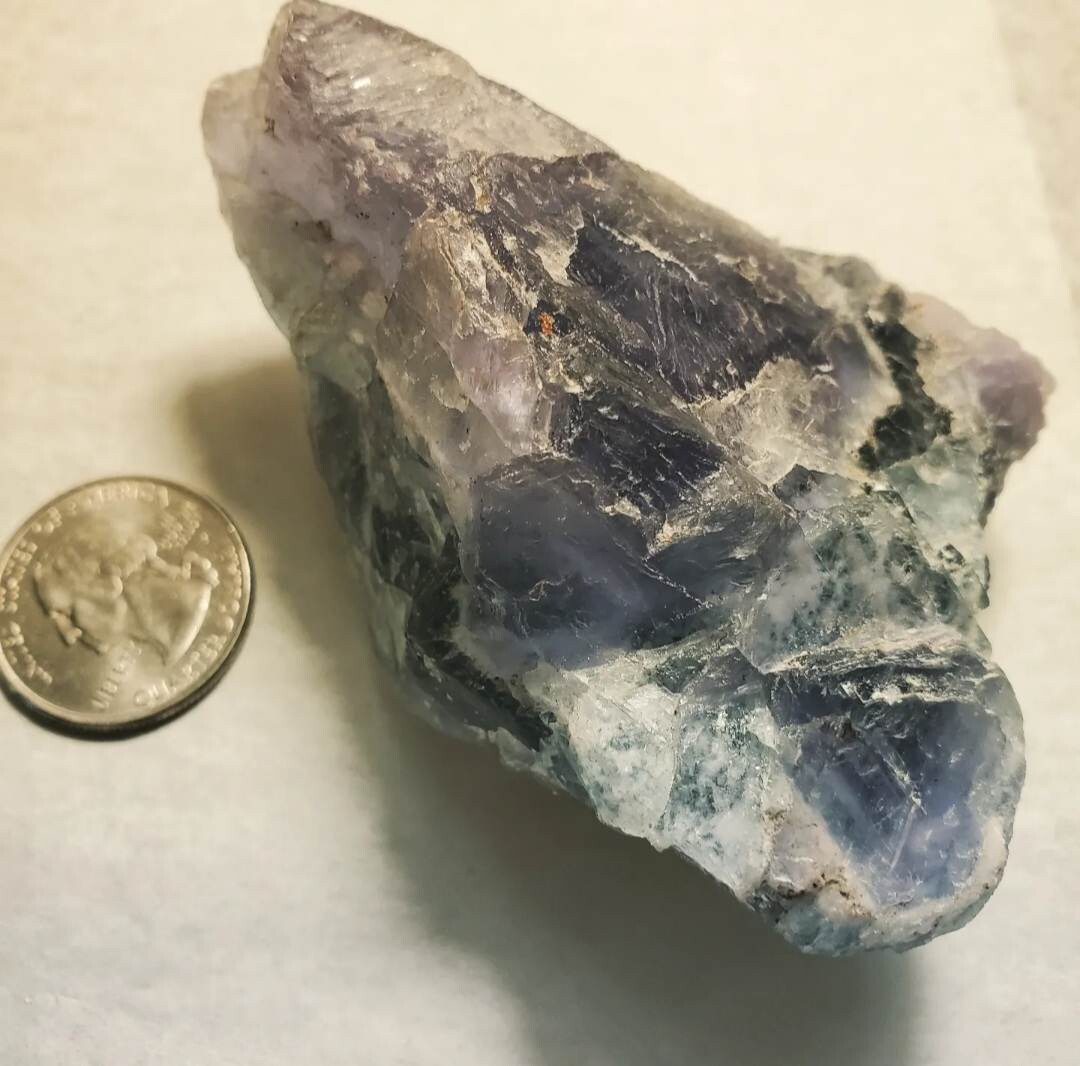 Crystal/Mineral Rough Fluorite Chunk