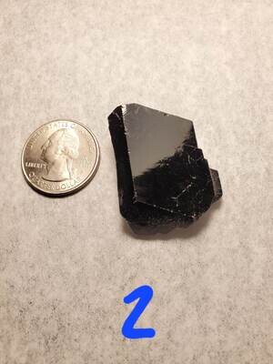 Crystal/Mineral Black Tourmaline Rough #2 - Africa