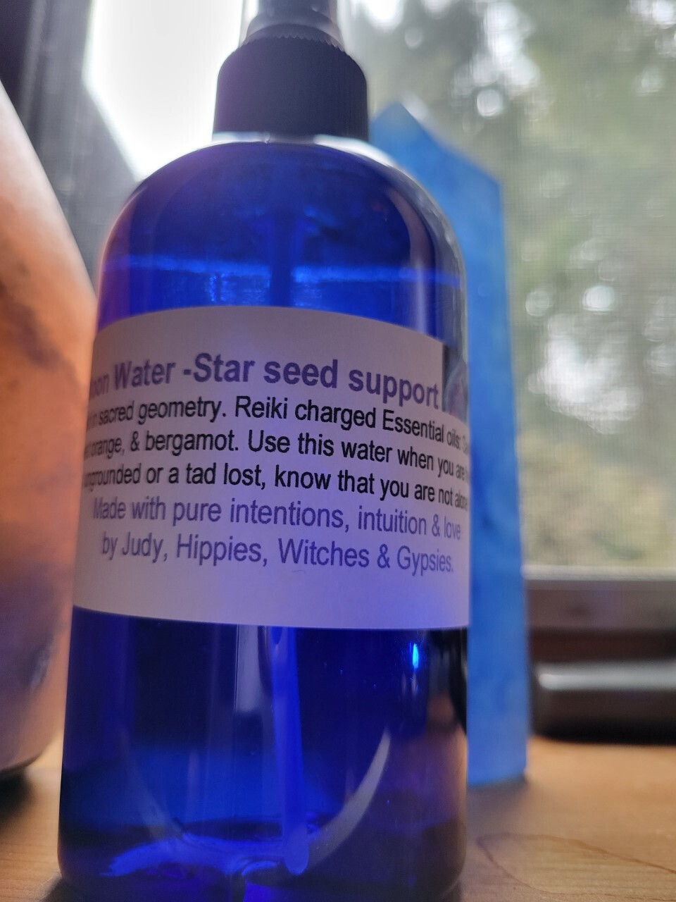 Judy's Moon Water Star Seed Support - 8ozs
