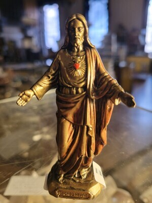 Statue (small) Sacred Heart of Jesus (cold Cast Resin)