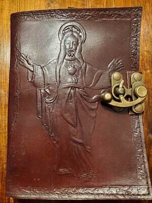 Journal Leather Yeshua  5x7 with Clasp.