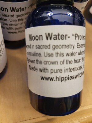 Judy's Moon Water- Protection- 2 oz -with black tourmaline