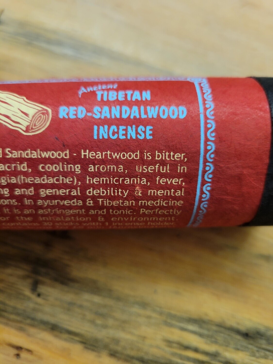 Incense Tibetan Red Sandalwood.