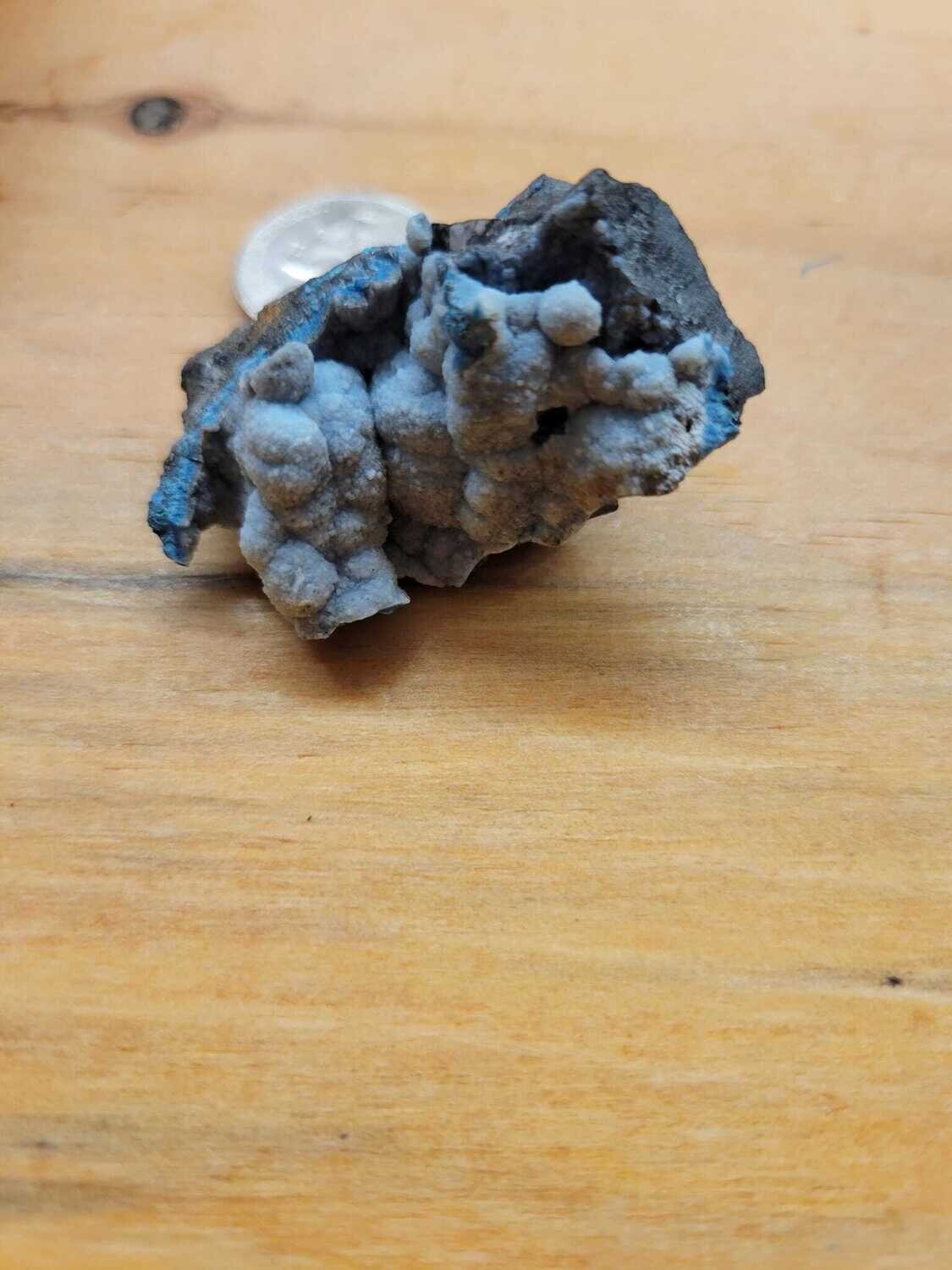 Crystal Botryoidal Blue Shattuckite Chunk- Africa