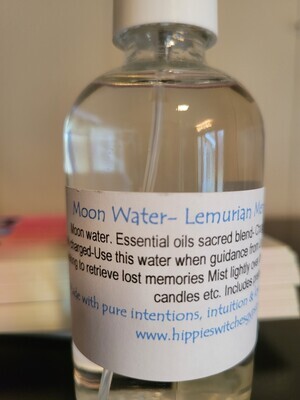 Judy's Moon Water -Lemurian Memories (4 oz ) glass