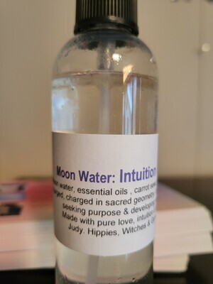 Judy's Moon Water- Intuition! 4oz