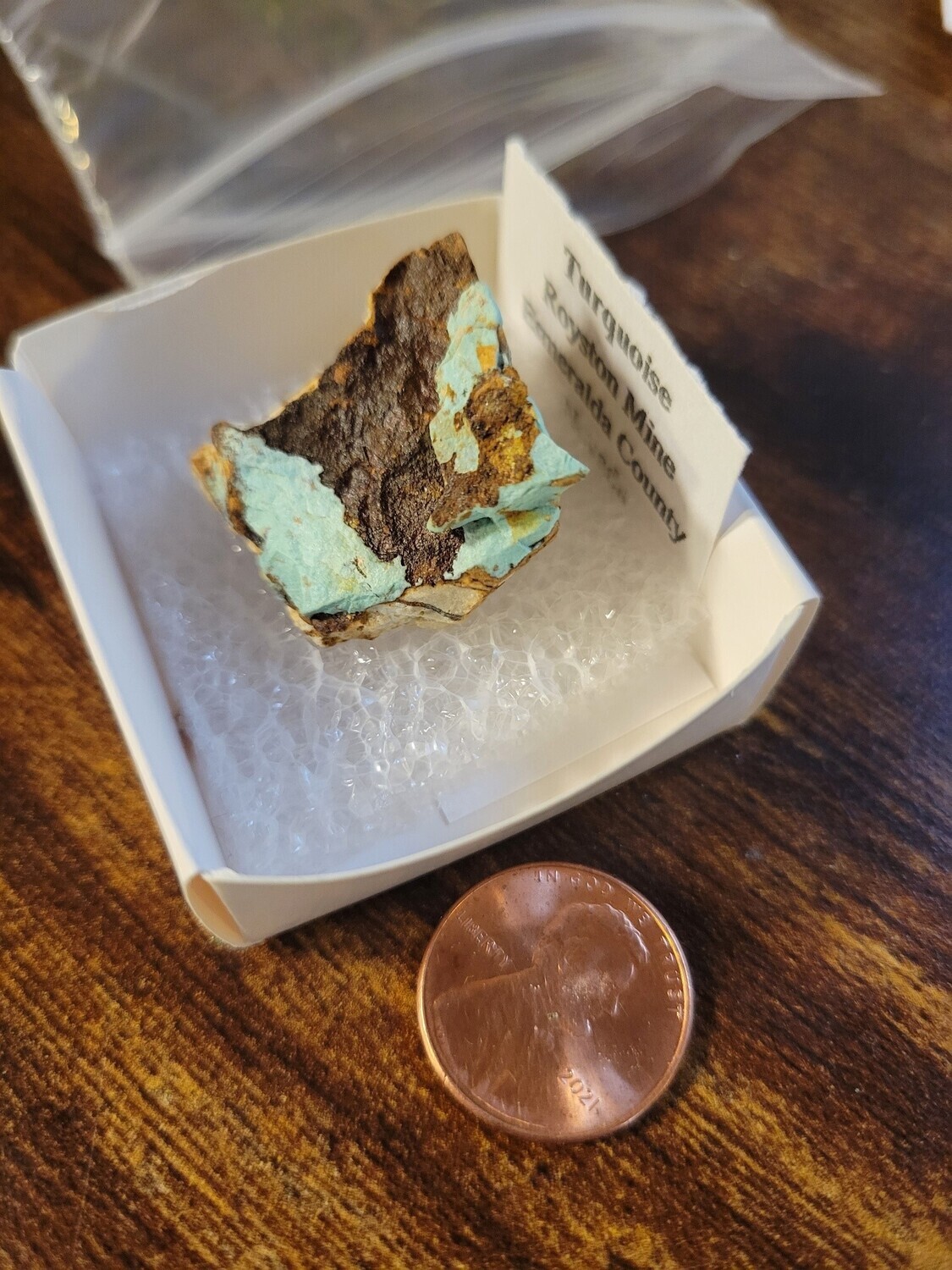 Crystal Rough Turquoise #2 ( Nevada)