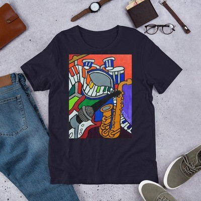 Music Vibes Short-Sleeve Unisex T-Shirt