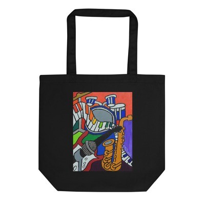 Music Vibes Eco Tote Bag