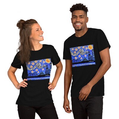  Memphis Nights Short-Sleeve Unisex T-Shirt