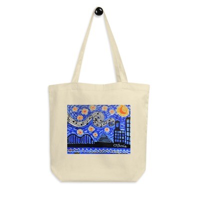 Memphis Nights Eco Tote Bag