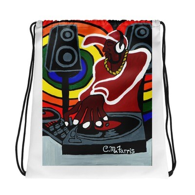  Move the Crowd Drawstring bag