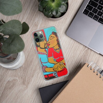  Lovers Embrace iPhone Case