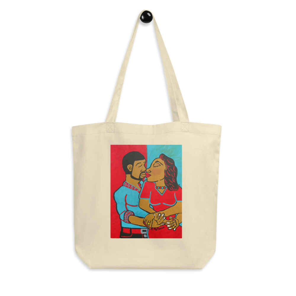 Lovers Embrace Eco Tote Bag