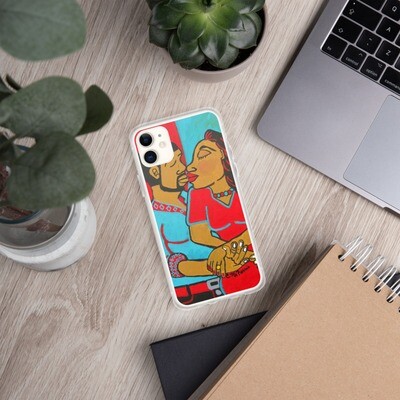  Lovers Embrace iPhone Case