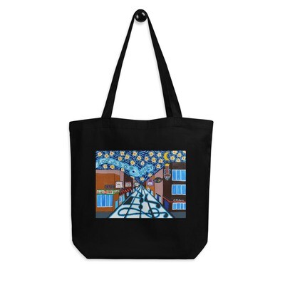 Memphis Nights on Beale Street Eco Tote Bag