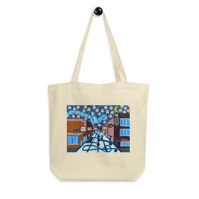 Memphis Nights on Beale Street Eco Tote Bag
