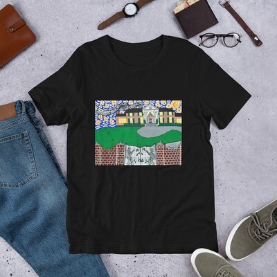 Memphis Nights over Graceland Short-Sleeve Unisex T-Shirt